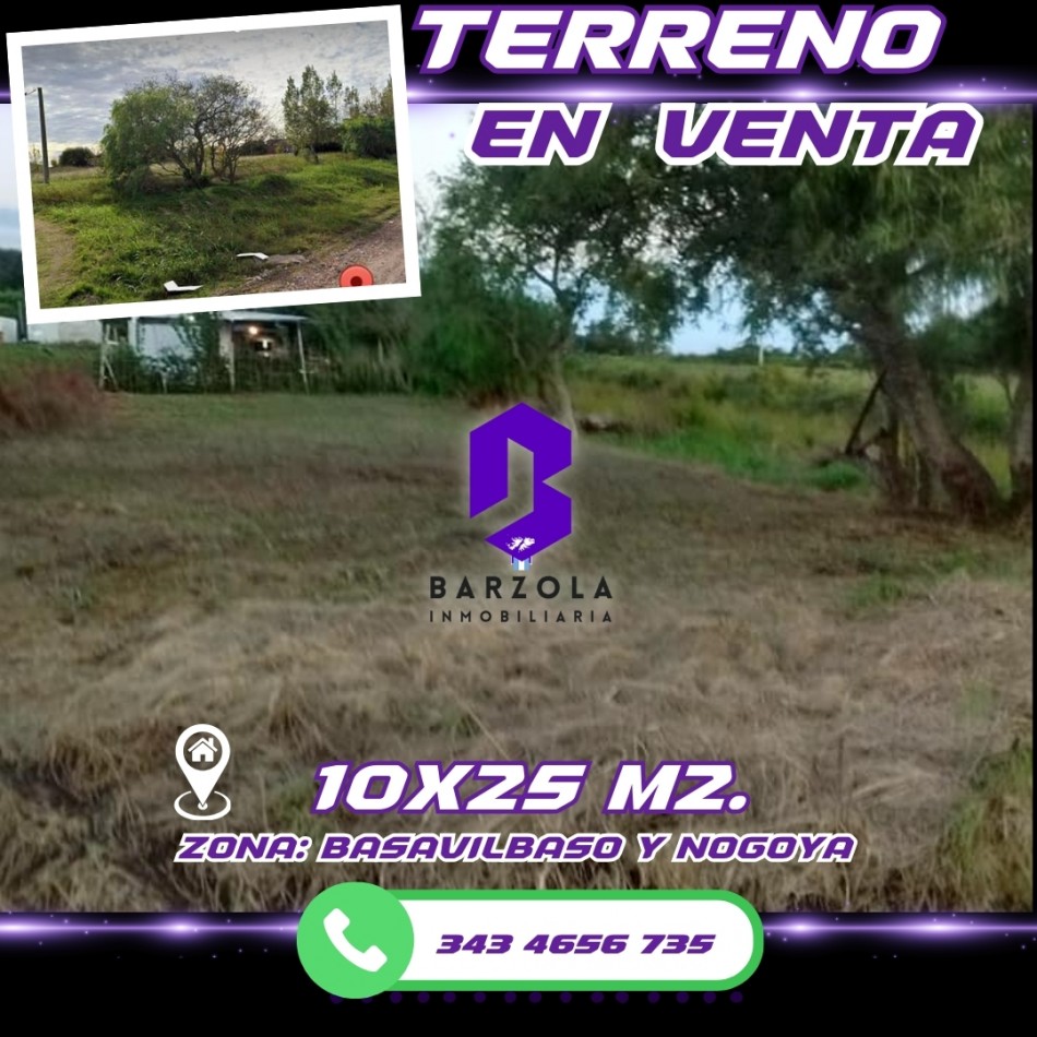 TERRENO EN VENTA- SAN BENITO.